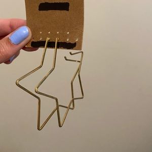 Urban Outfitters star earrings